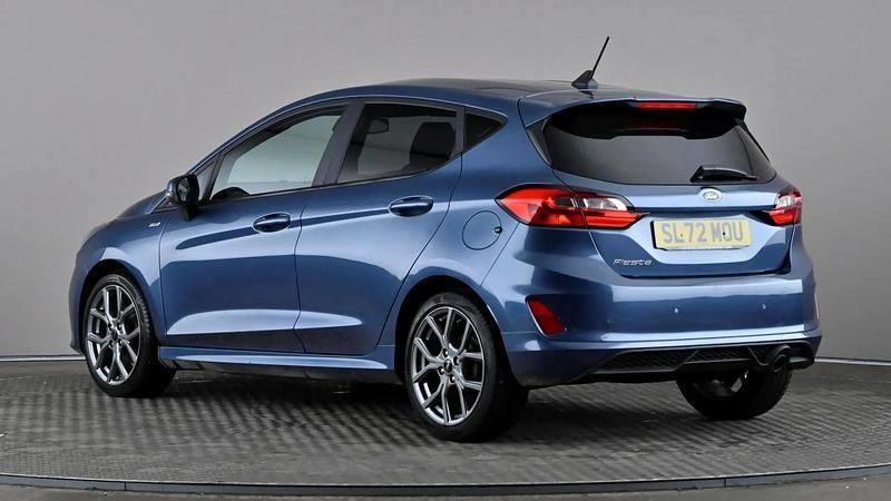 Used Ford Fiesta ST-Line 100 HP (73 kW) 2022 Blue Hatchback
