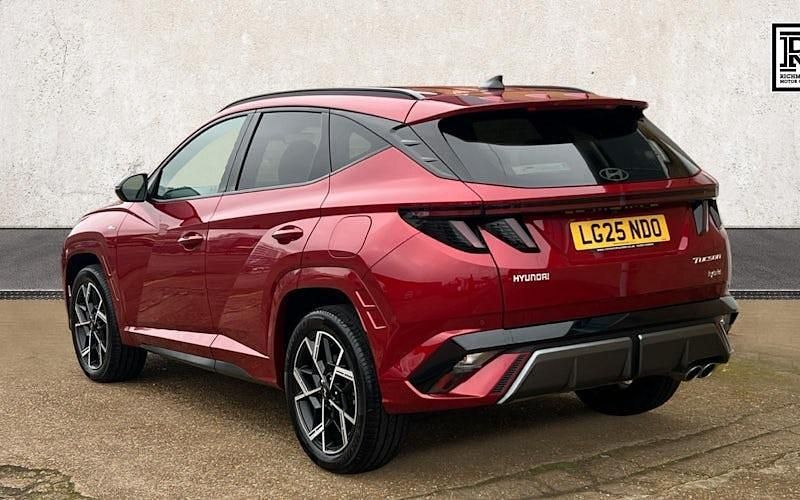 Used Hyundai Tucson N Line 215 HP (158 kW) 2025 Red SUV