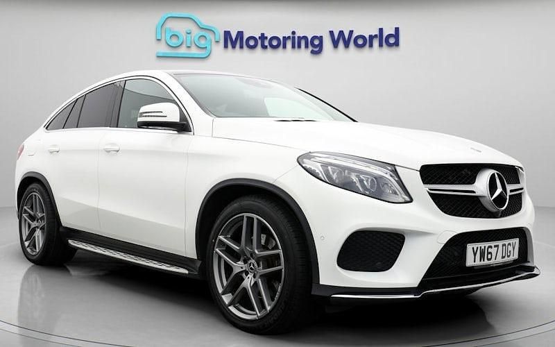 White Used 2017 Mercedes GLE350 AMG line Coupe | £26,300 (Fair price) - Image 1/4