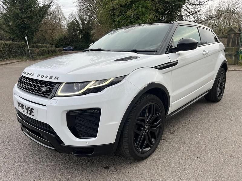 Used Land Rover Range Rover evoque HSE Dynamic 2018 White Coupe