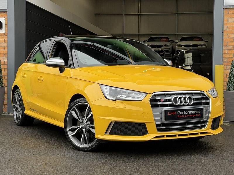 Used Audi S1 Sportback Design 231 HP (169 kW) 2014 Yellow Hatchback