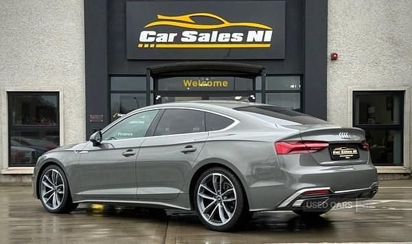 Used Audi A5 S-Line 161 HP (118 kW) 2023 Grey Coupe