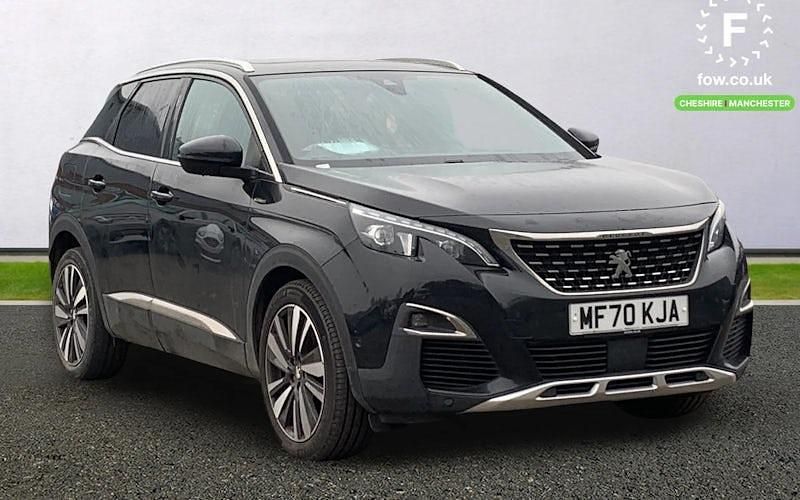 Used Peugeot 3008 Premium 131 HP (96 kW) 2020 Black SUV