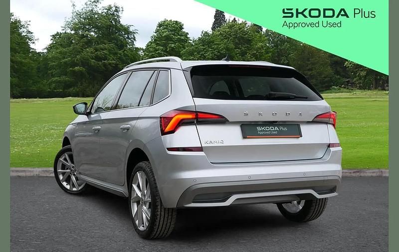 Used Skoda Kamiq SE L Executive 147 HP (108 kW) 2023 Silver SUV