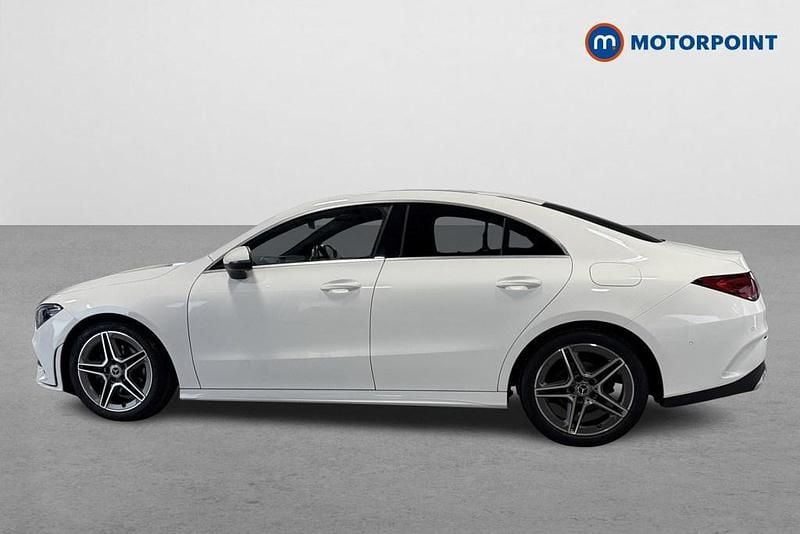 Used Mercedes CLA180 AMG line 136 HP (100 kW) 2022 White Sedan