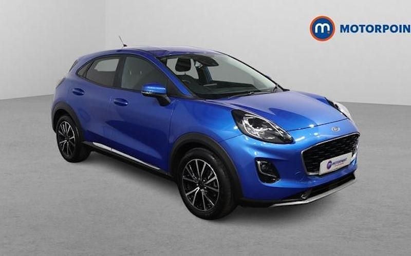 Used Ford Puma Titanium 125 HP (91 kW) 2023 Blue SUV