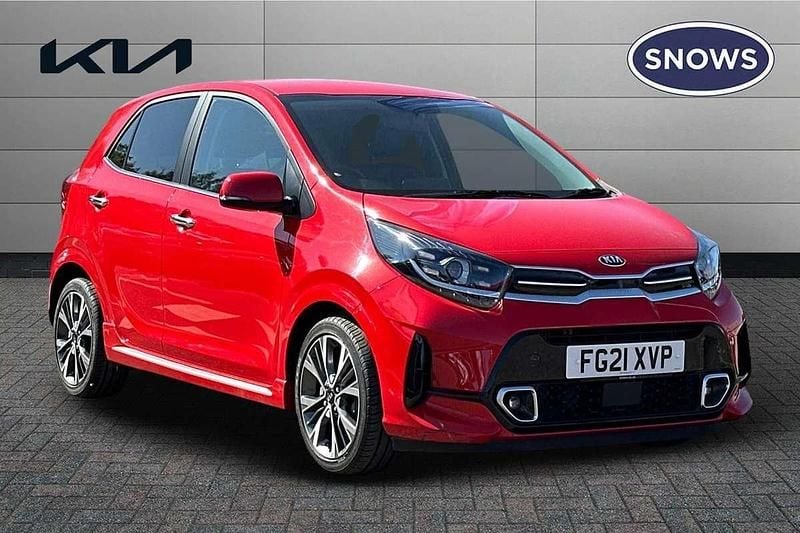 Red Used 2021 Kia Picanto GT-Line S Hatchback | £12,590 (Fair price) - Image 1/4