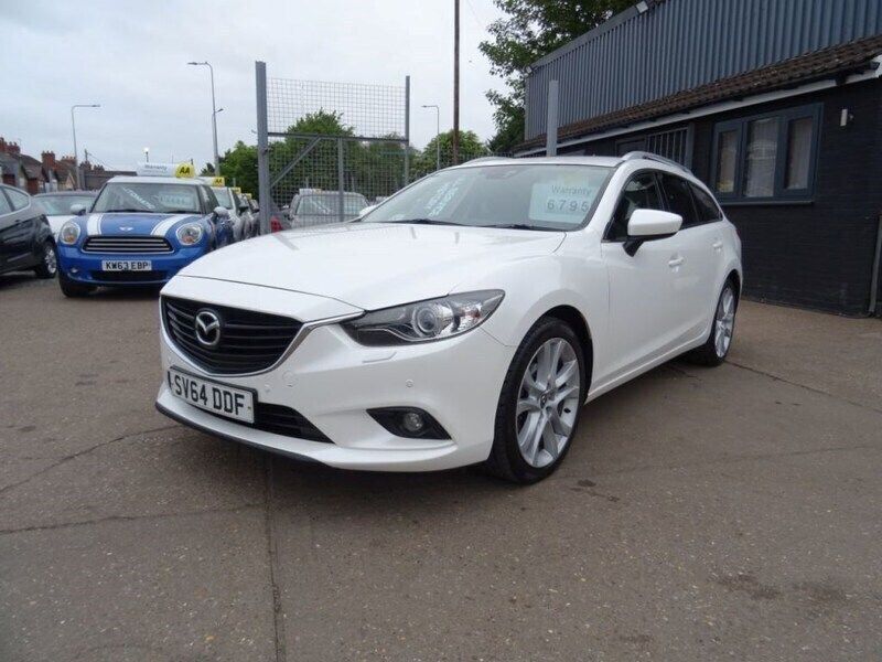 White Used 2014 Mazda 6 Inclusive Estate | £6,795 (Fair price) - Image 1/4