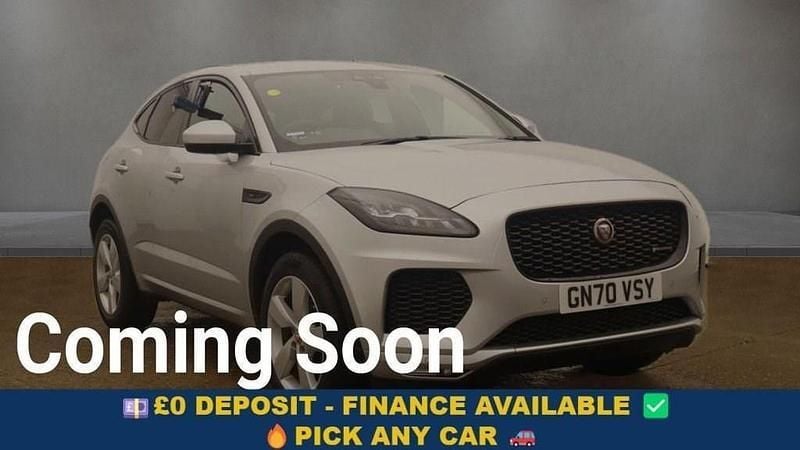 Silver Used 2020 Jaguar E-Pace R-Dynamic SUV | £16,599 (Fair price) - Image 1/4