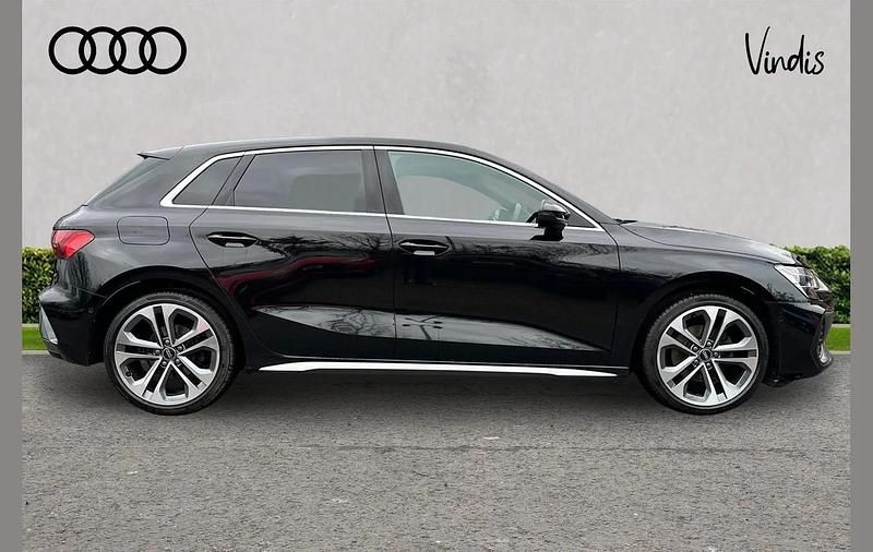 Used Audi A3 S-Line 147 HP (108 kW) 2024 Black Hatchback