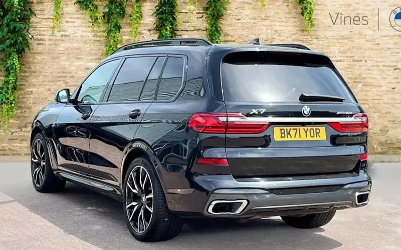 Used BMW X7 M Sport 340 HP (250 kW) 2021 Black SUV