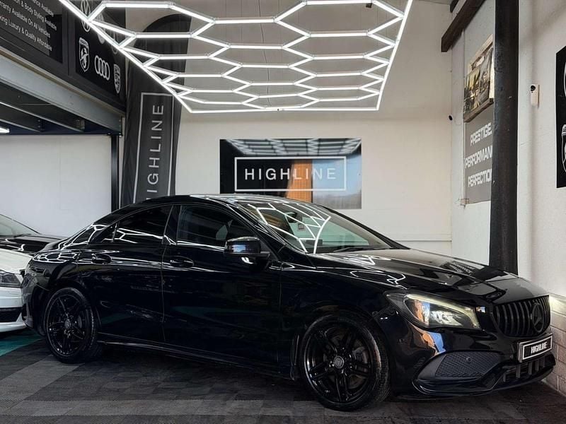 Used Mercedes CLA220 AMG line 2016 Black Sedan
