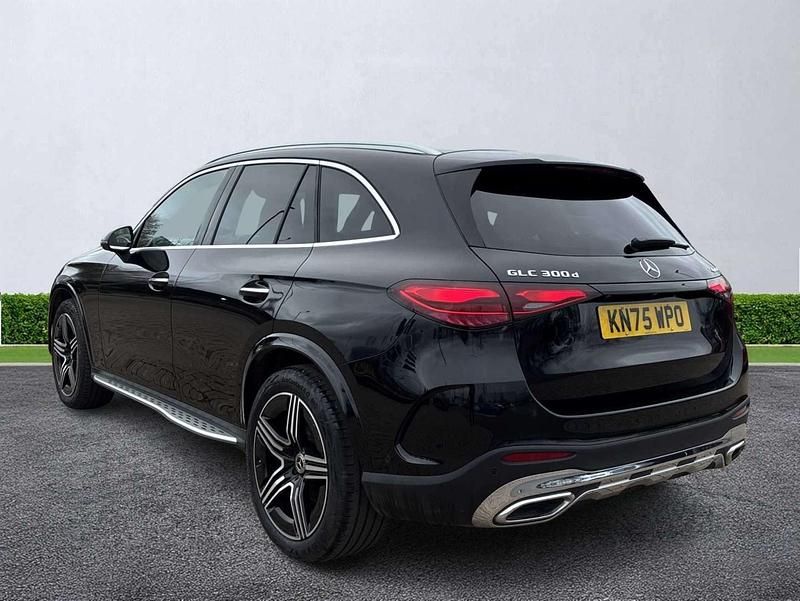 Used Mercedes GLC300e AMG line 2025 Black Estate