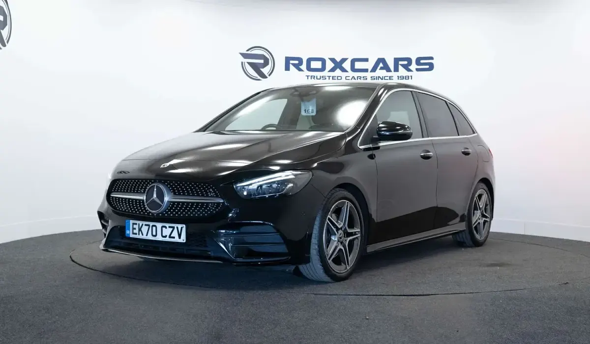 Used Mercedes B200 AMG Line Premium Plus 163 HP (119 kW) 2020 Black Hatchback