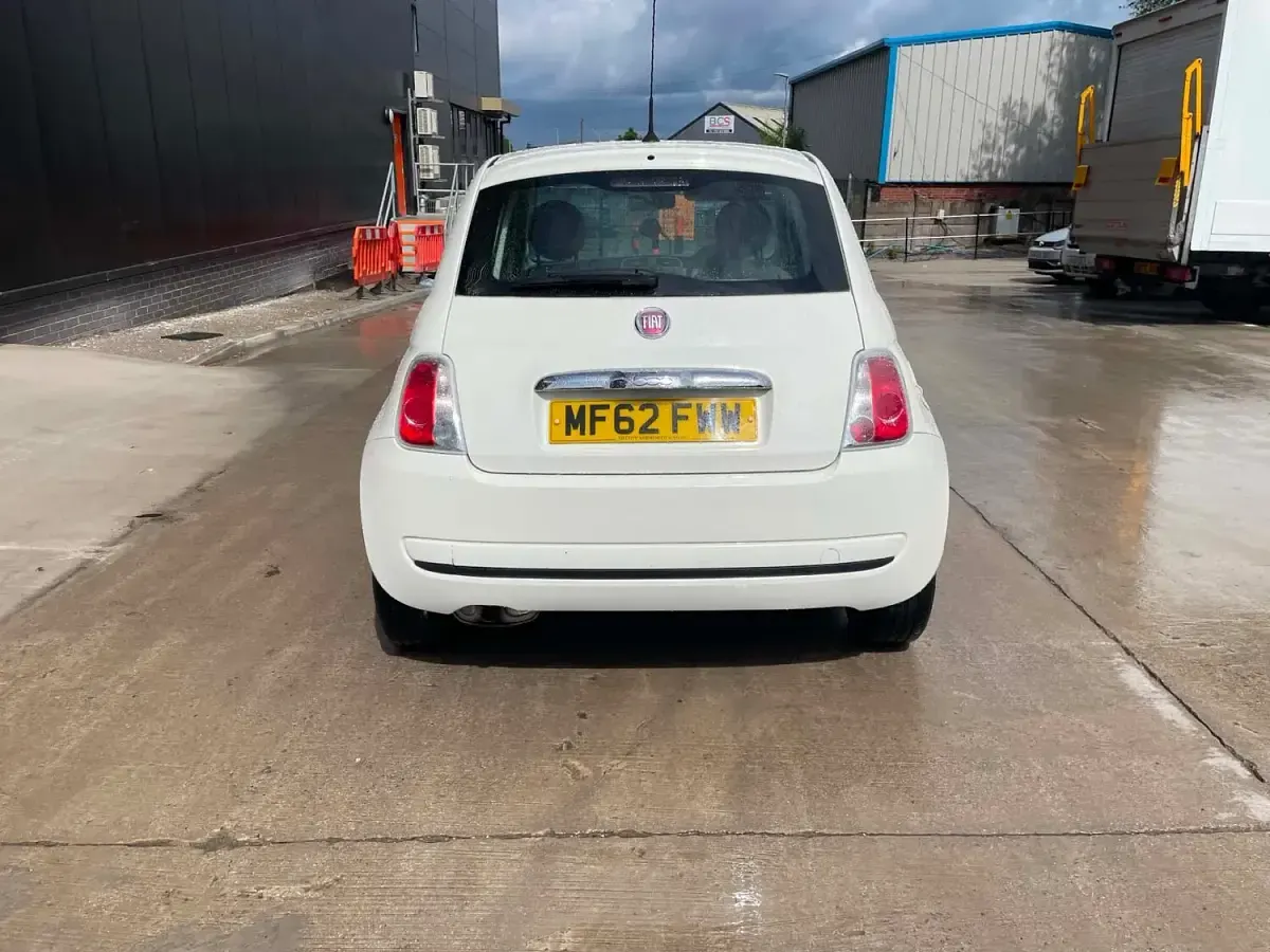 Used Fiat 500 Pop 69 HP (50 kW) 2012 White Hatchback
