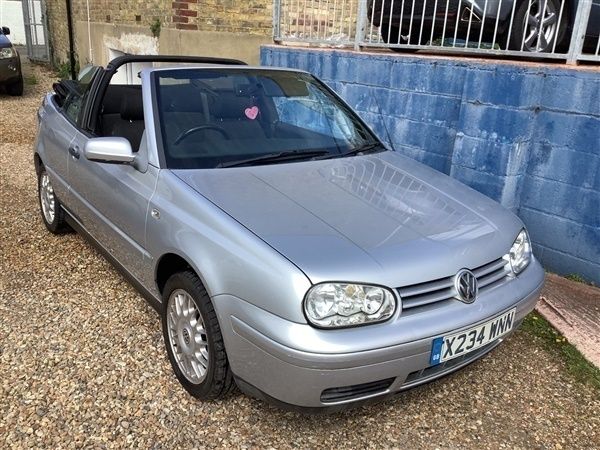 Silver Used 2000 VW Golf Cabriolet Cabriolet | £2,995 - Image 1/1