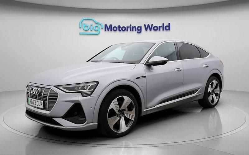 Used Audi e-tron Sportback S-Line 300 kW (408 HP) 2022 Silver SUV