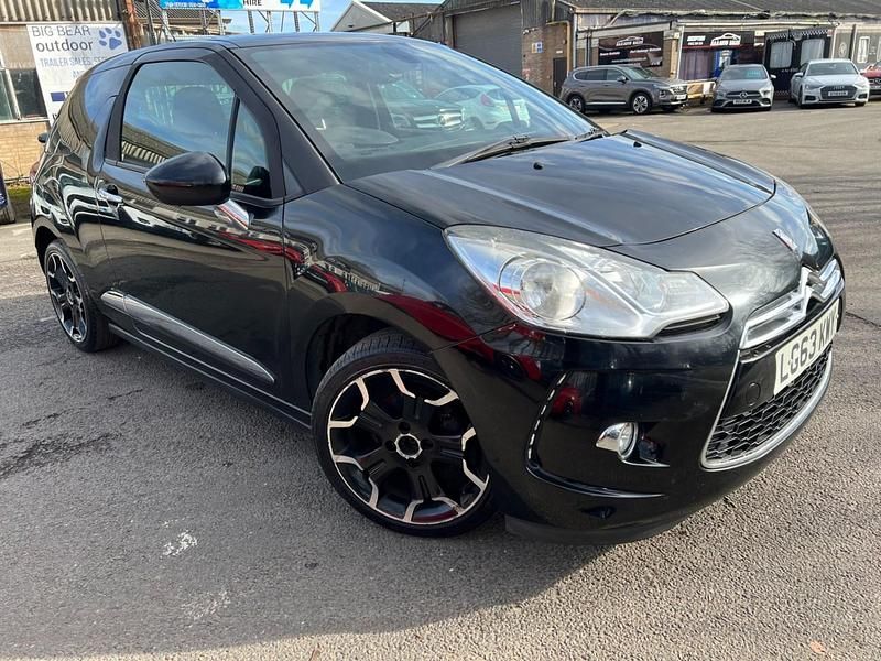 Used Citroën DS3 110 HP (80 kW) 2013 Black Hatchback