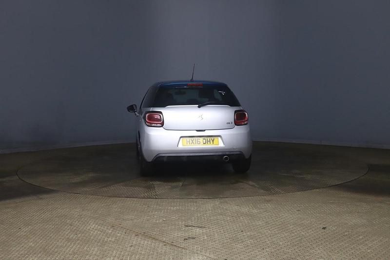 Used DS Automobiles DS3 110 HP (80 kW) 2016 Silver Hatchback