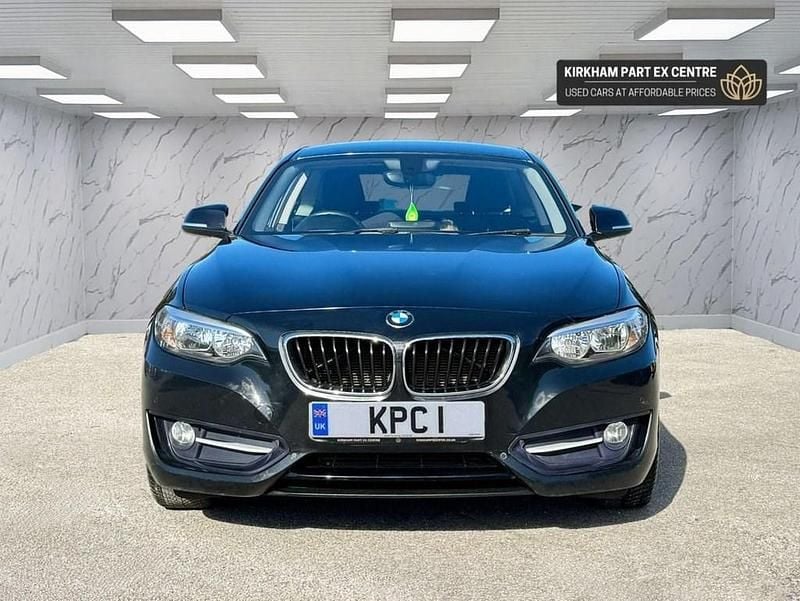 Used BMW 218 Sport Line 136 HP (100 kW) 2015 Black Coupe