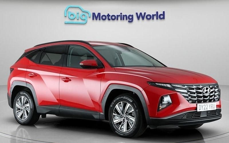 Red Used 2022 Hyundai Tucson SE SUV | £17,290 (Good price) - Image 1/4