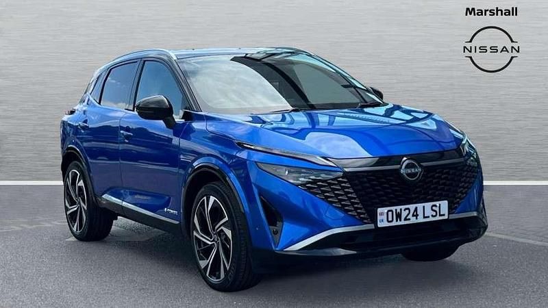 Blue Used 2024 Nissan Qashqai Tekna+ SUV | £31,676 - Image 1/4