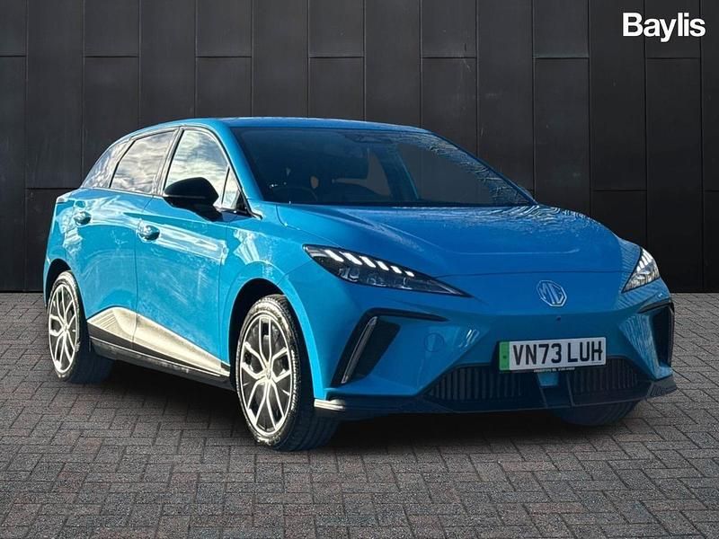 Blue Used 2023 MG MG4 EV Trophy Hatchback | £18,388 - Image 1/3