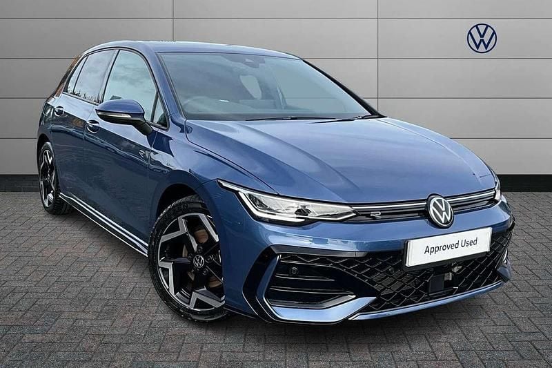 Blue Used 2025 VW Golf VIII R-line Hatchback | £27,692 (Fair price) - Image 1/4