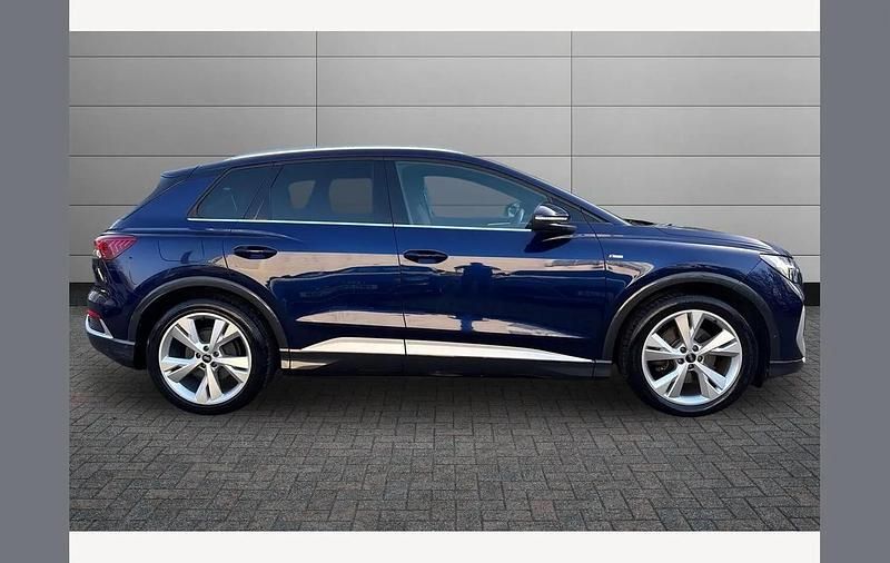 Used Audi Q4 e-tron S-Line 125 kW (170 HP) 2022 Blue SUV