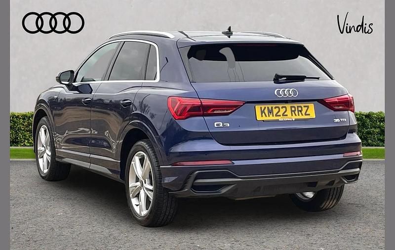 Used Audi Q3 S-Line 150 HP (110 kW) 2022 Blue SUV
