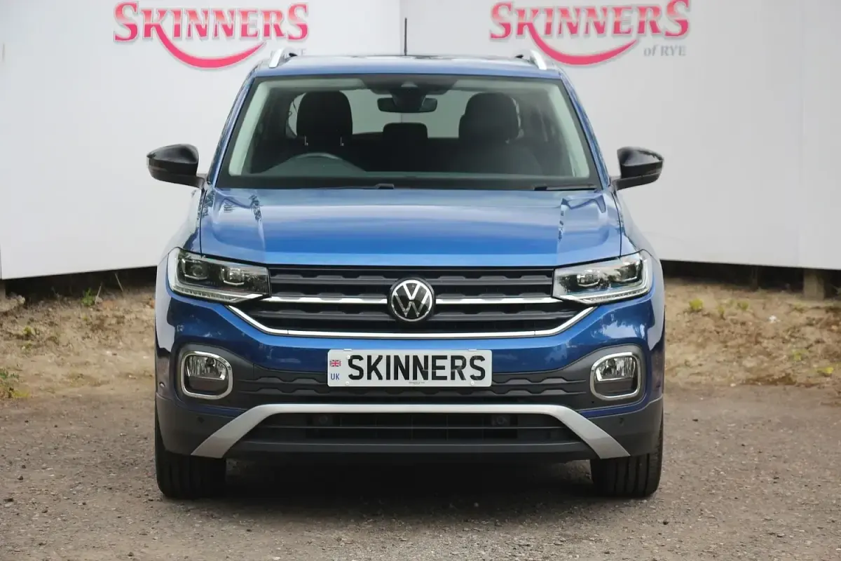 Used VW T-Cross SEL 110 HP (80 kW) 2022 Blue SUV