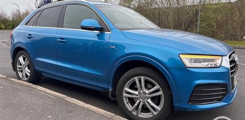 Used Audi Q3 S-Line 150 HP (110 kW) 2016 Hainan blue SUV