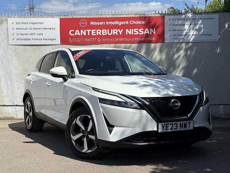 White Used 2023 Nissan Qashqai N-Connecta SUV | £19,000 (Fair price) - Image 1/4