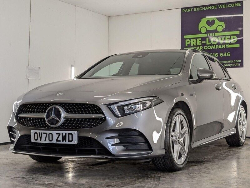 Grey Used 2021 Mercedes A250 AMG line Hatchback | £17,250 (Fair price) - Image 1/4