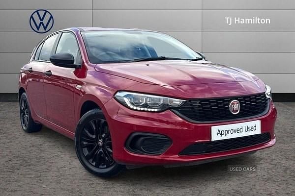 Red Used 2020 Fiat Tipo Easy Hatchback | £7,795 (Fair price) - Image 1/4