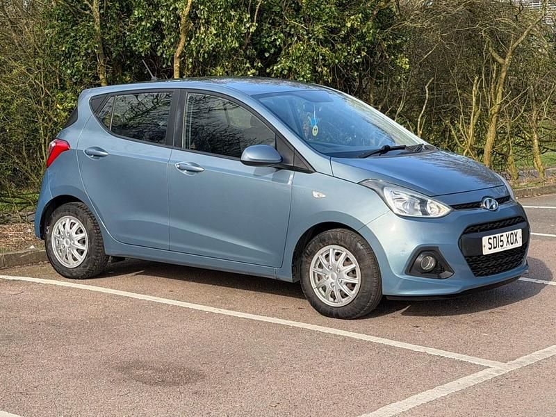 Used Hyundai i10 SE 2015 Blue Hatchback