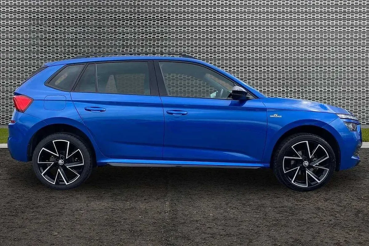 Used Skoda 110 R Monte Carlo 81 HP (59 kW) 2023 Race blue metallic Estate