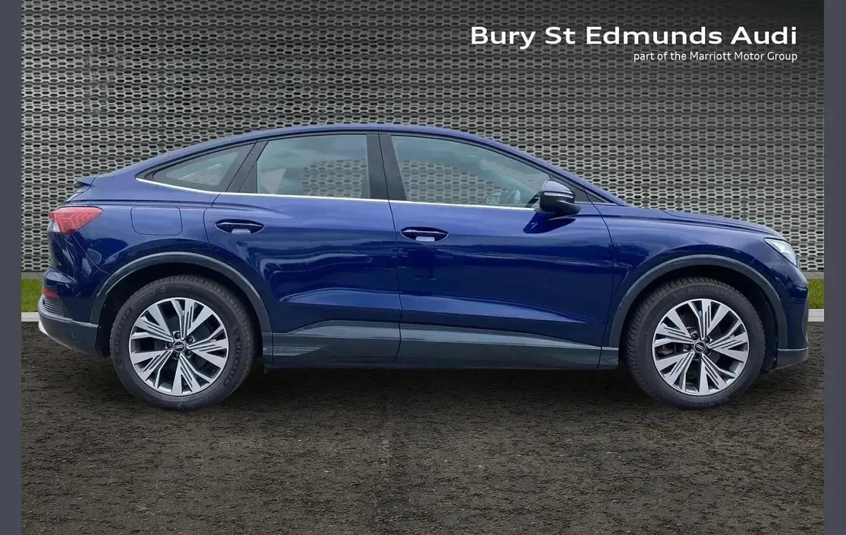 Used Audi Q4 e-tron Sport 125 kW (170 HP) 2023 Blue SUV