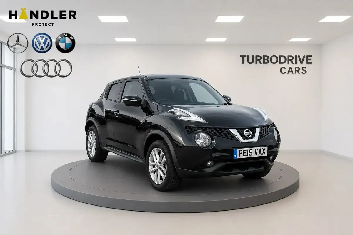 Used Nissan Juke Acenta Premium 115 HP (84 kW) 2015 Black SUV