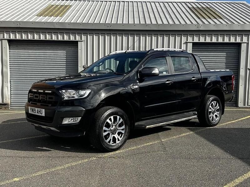 Black Used 2019 Ford Ranger Wildtrack Pickup | £14,800 (Super price) - Image 1/4