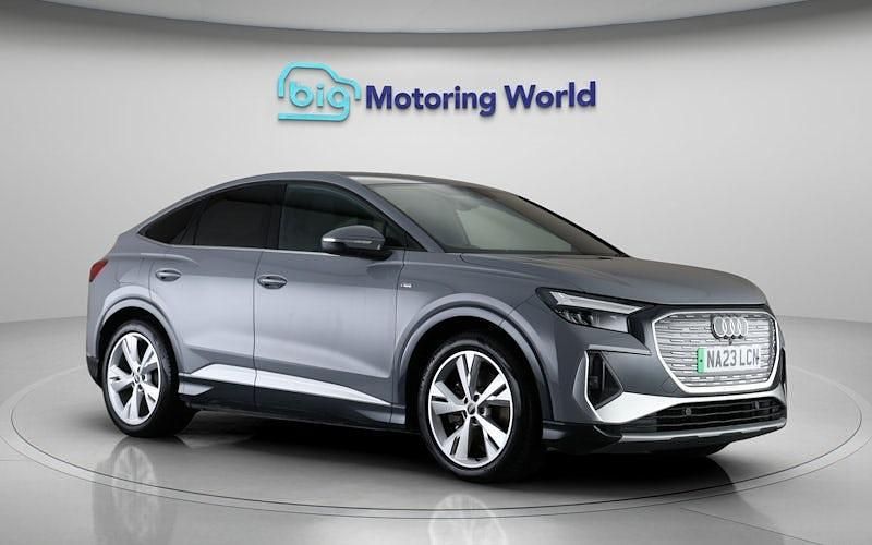 Used Audi Q4 Sportback e-tron S-Line 150 kW (204 HP) 2023 Grey SUV