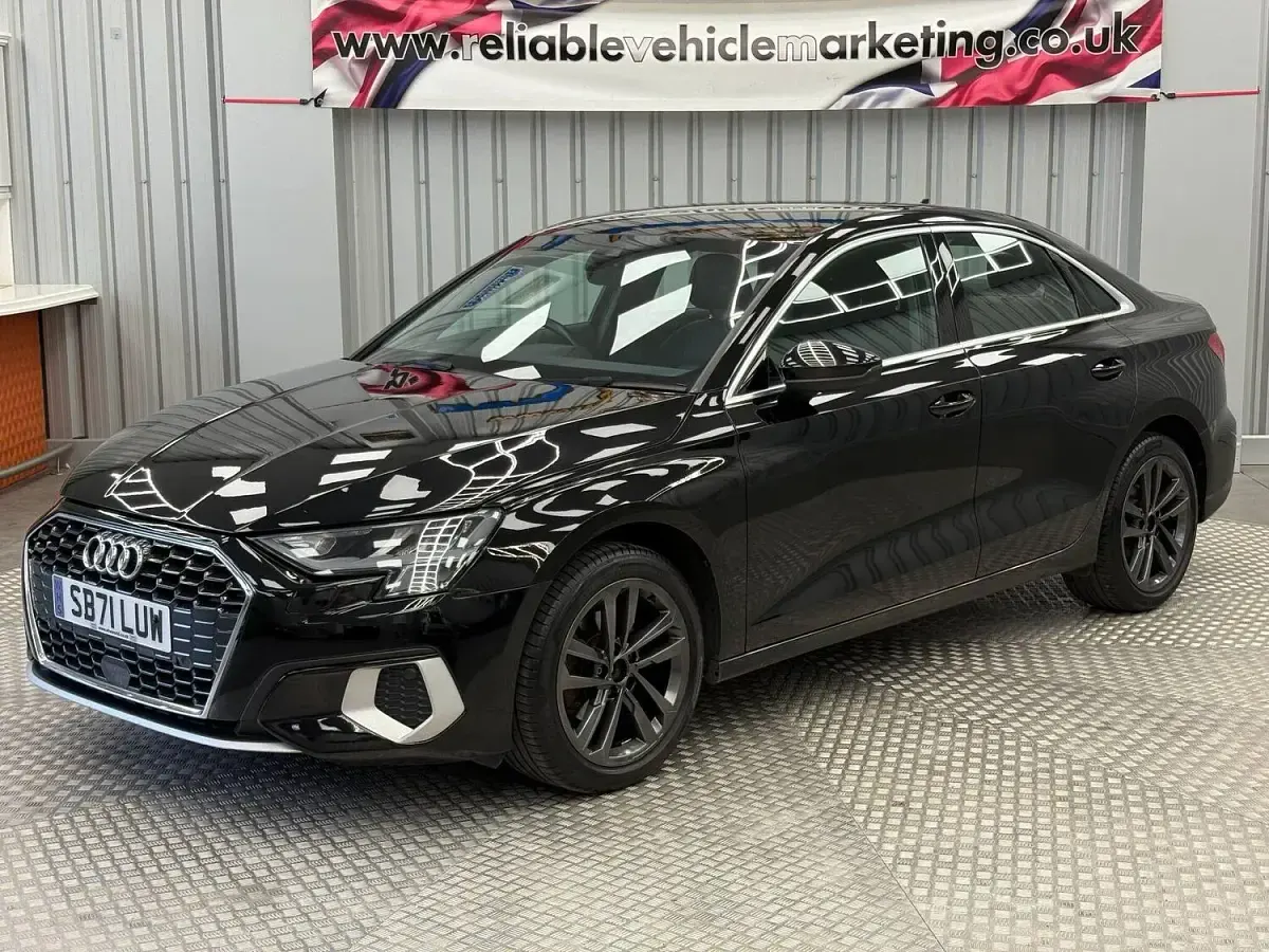 Used Audi A3 Sport 150 HP (110 kW) 2022 Black Sedan