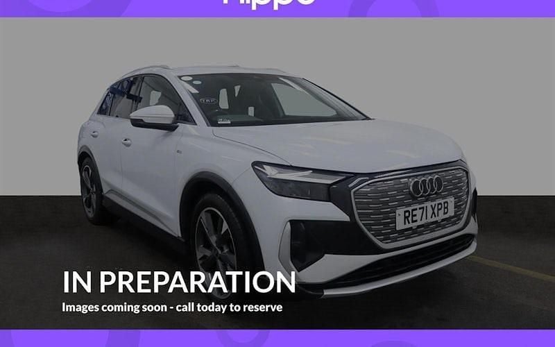 Used 2022 Audi Q4 e-tron S-Line SUV | £18,460 (Good price) - Image 1/4