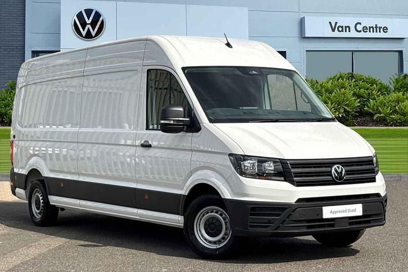 White New 2025 VW Crafter Van | £31,991 - Image 1/4