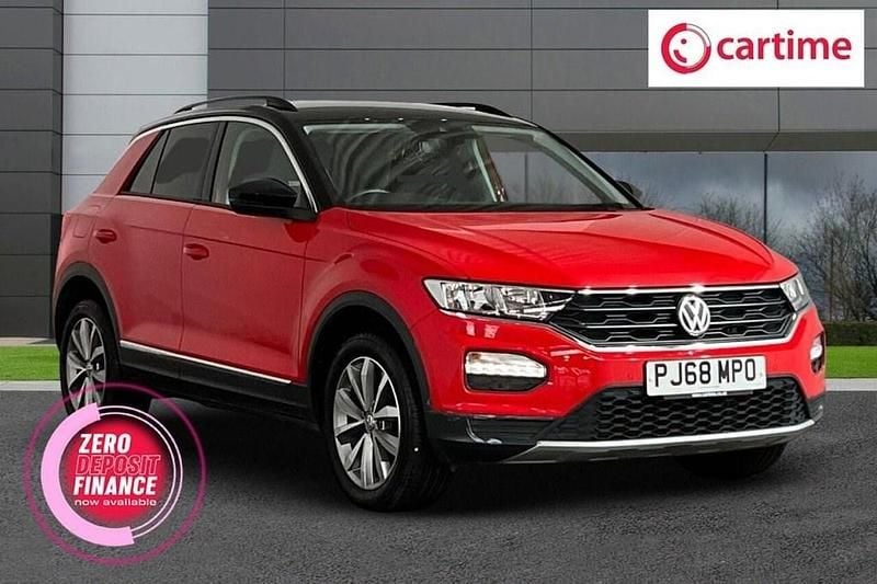 Red Used 2018 VW T-Roc Design SUV | £15,636 (Good price) - Image 1/4