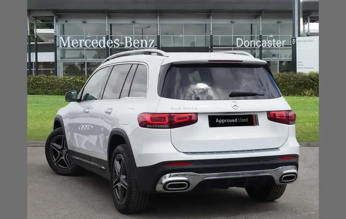 Used Mercedes GLB200 AMG Line Premium 150 HP (110 kW) 2022 White SUV