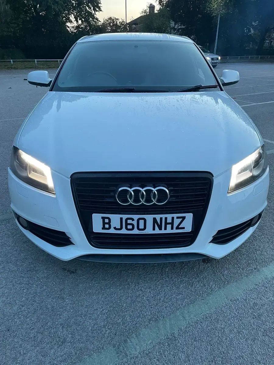 Used Audi A3 Black Edition 2010 White Hatchback
