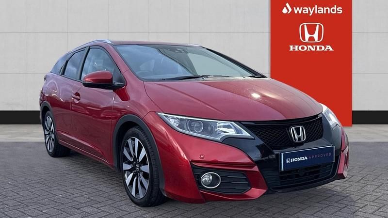 Used Honda Civic SR 2017 Red Estate