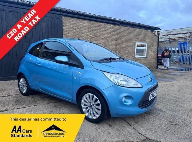 Blue Used 2012 Ford Ka Zetec Hatchback | £2,250 (Fair price) - Image 1/4