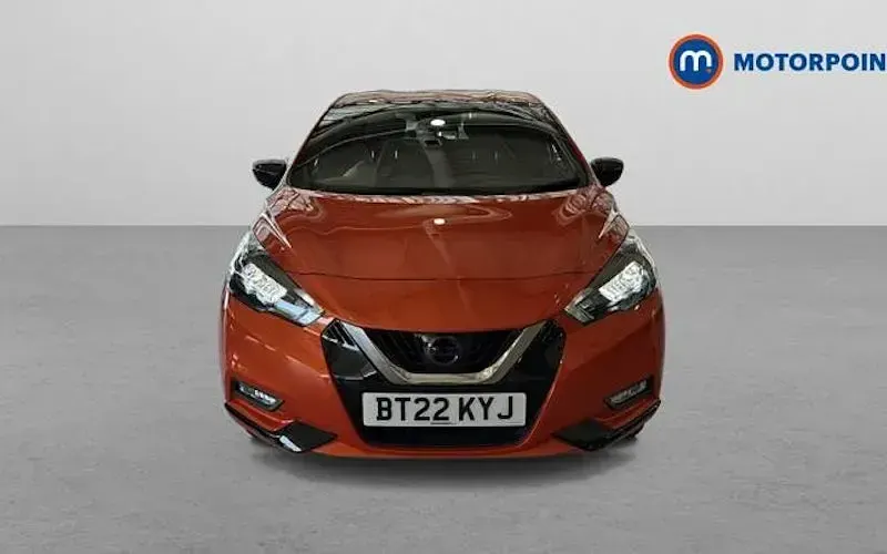 Used Nissan Micra 92 HP (67 kW) 2022 Orange Hatchback